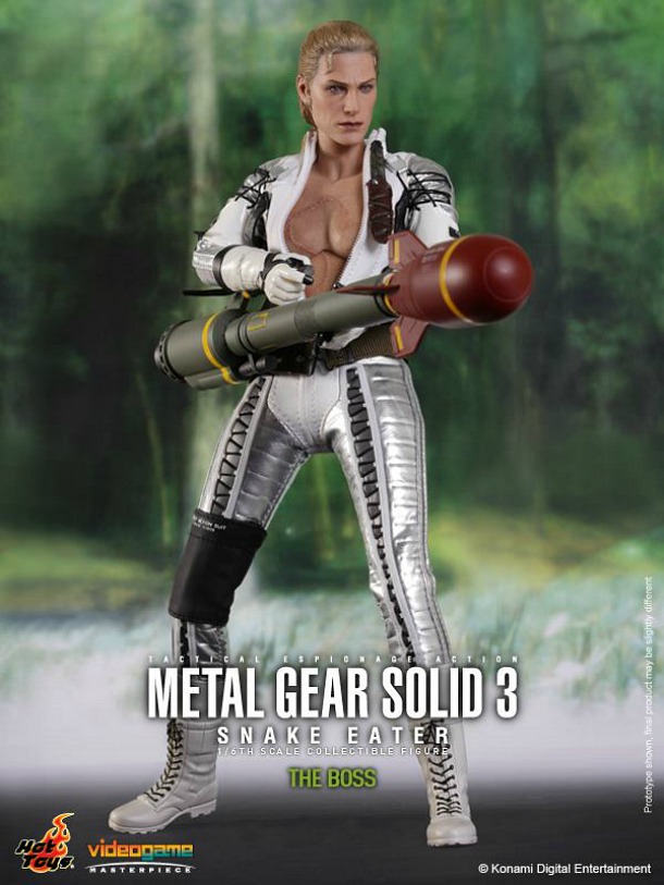 hot toys近日推出了《合金装备3:食蛇者》中"裸蛇"(naked snake)和