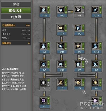 龙之谷药剂师T4加点双充过时刷图PK输出为主