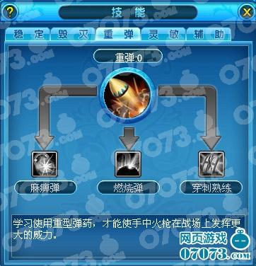 魔幻大陆火枪手技能