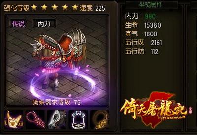 渠黄战骑属性