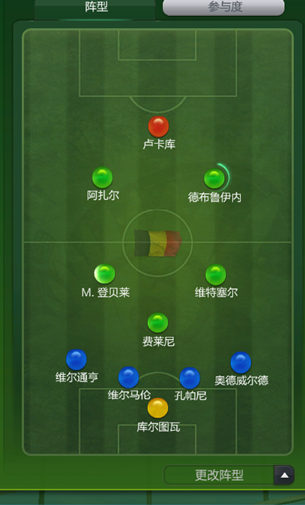 FIFAOL3阵型演示