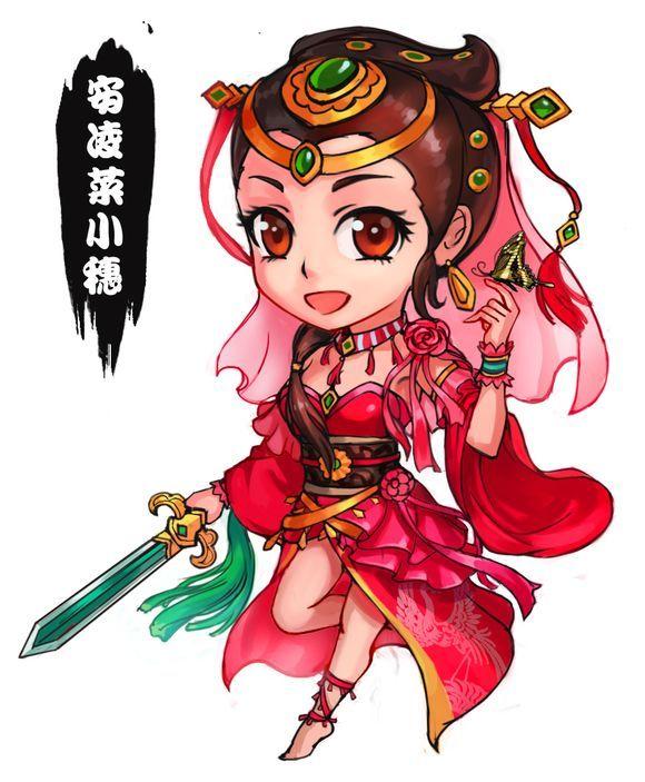 九阴真经手绘,九阴真经萌图