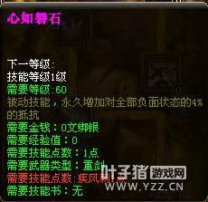 重劍技能加點