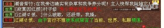 第一個(gè)被禁言的