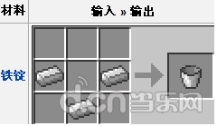 《我的世界手机版》桶的用法以及制作方法_我的世界移动版攻略_当乐原创频道
