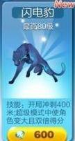 天天酷跑閃電騎士配閃電豹