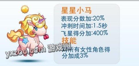 天天酷跑星星小马怎么样 小马全方位分析介绍