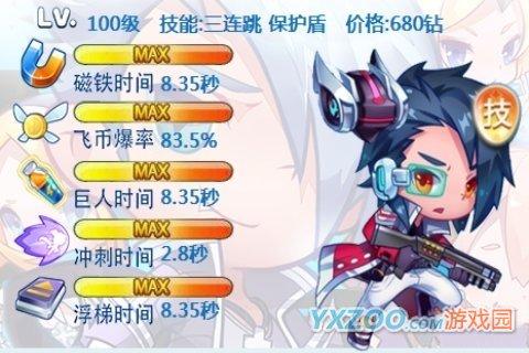 天天酷跑蒙面戰(zhàn)神和音速小飛那個好 具體屬性對比