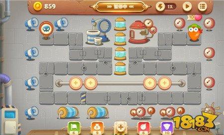 保卫萝卜3工厂第50关通关技巧 第50关金萝卜攻略