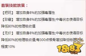 大话手游紧那罗套装:中毒后物理降低