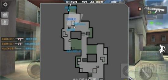 CF手游老巷地图中路通道 点位解析梳理战局
