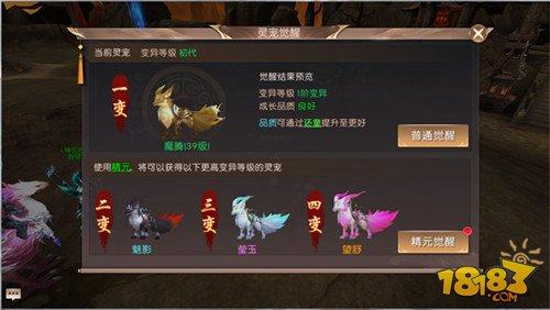 轩辕传奇手游灵宠系统全分析 快去培养你的灵宠！