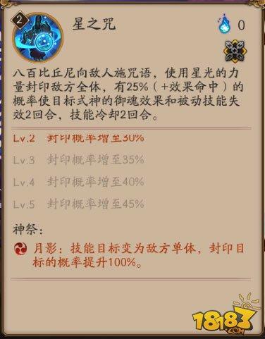 阴阳师八百比丘尼神祭技能组合加点推荐