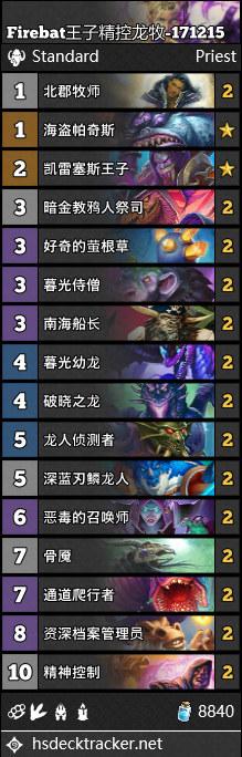 12月15日卡組搬運(yùn)：王子精控龍牧 青玉德