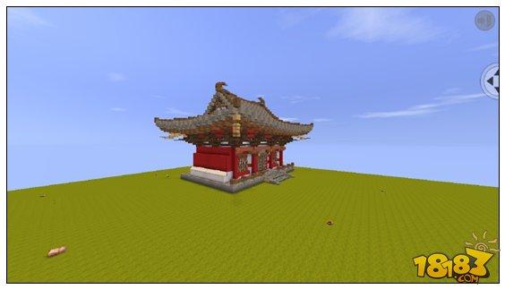 迷你世界古风小庙教程 古风建筑教程