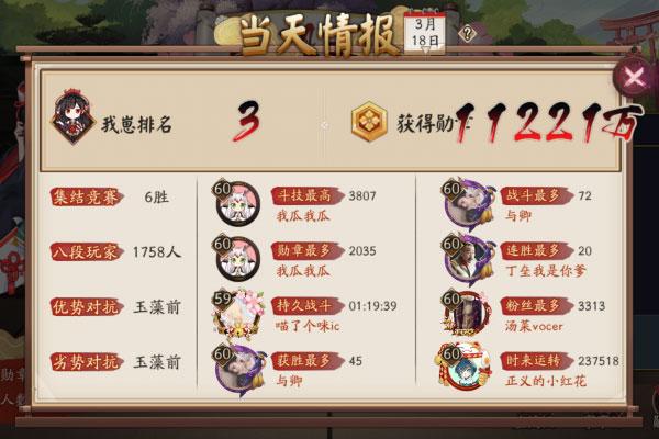 斗技登頂周報第30期:全民應援第一周陣容