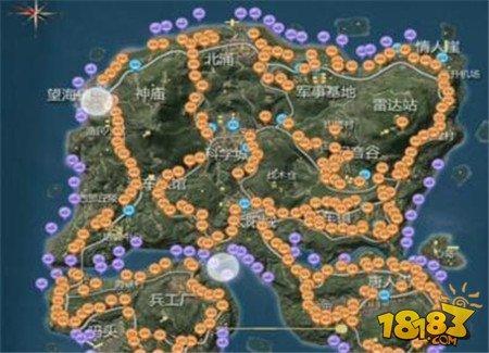 CF手游生存特训炮艇刷新点两栖作战车刷新地点