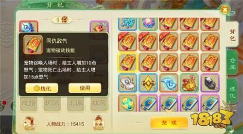 宠物技能这样用 西游女儿国全场秀翻