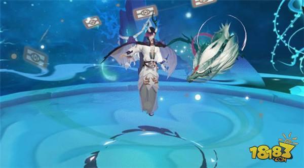 阴阳师苍风一目连立绘及建模赏析 骑龙太帅了