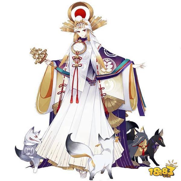 阴阳师稻荷神御馔津立绘及建模赏析 脸白这波稳了