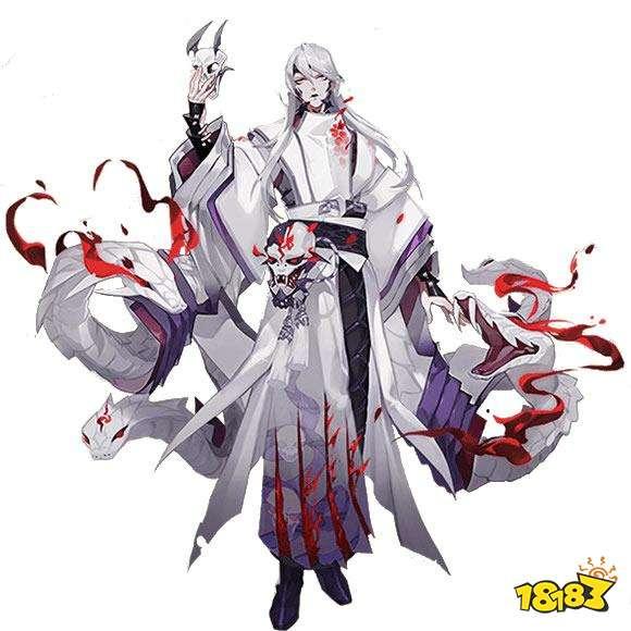 阴阳师八岐大蛇新皮预览 绝美白发太耀眼