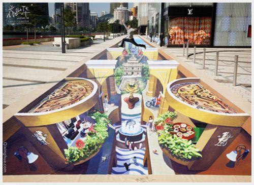 2011年十大經(jīng)典街頭3D藝術(shù)作品