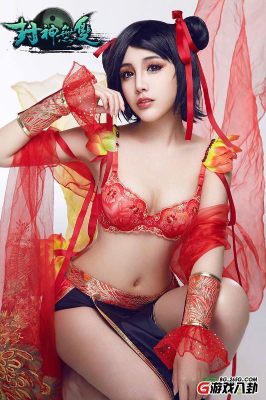 超强视觉冲击！《封神无双》女体哪吒写真