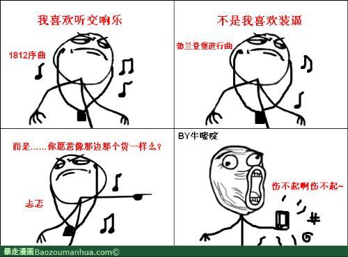 我喜欢交响乐不是因为