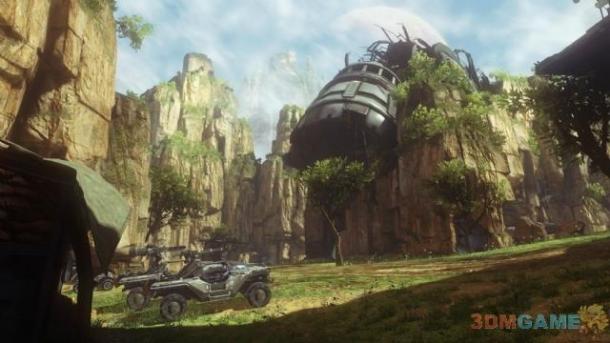 XBOX360平台FPS大作《光晕4》最新截图放出