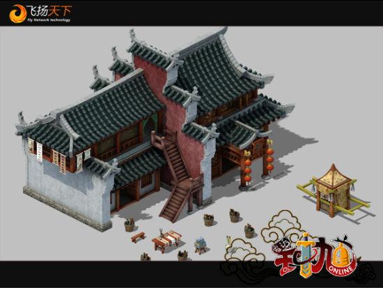 建筑的細(xì)膩刻畫