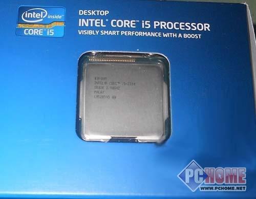 Intel 酷睿i5 2310 俯视图