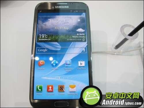 三星GALAXY NoteⅡ图展