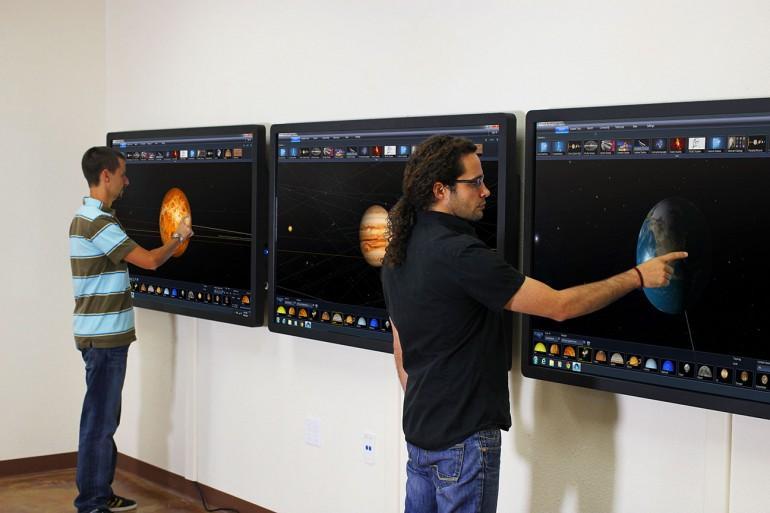 Ideum has updated its 65-inch Presenter multitouch wall display