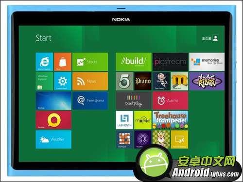 诺基亚Win8概念平板