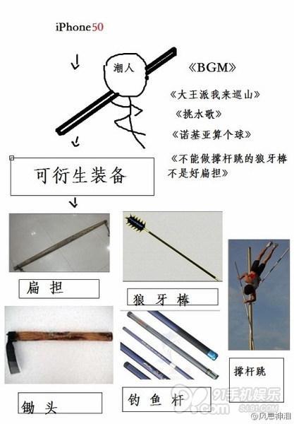 iPhone5你好长！网友吐槽新iPhone恶搞图汇总