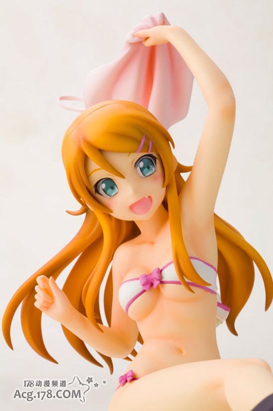 妹纸几乎赤果果 《俺妹》泳装版桐乃手办欣赏