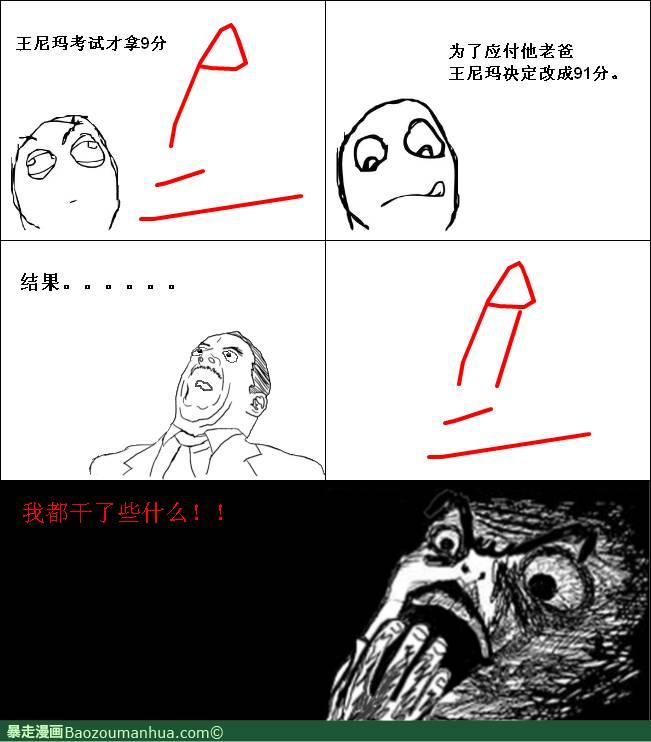 王尼玛都在想些什么。 @So丶不屑 屌丝专区 校园剧