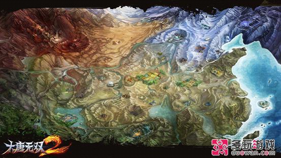 《大唐無雙2》壺口邊境戰(zhàn)場霸氣場景原畫首曝