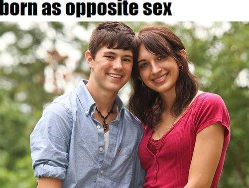 美国一对男女同时接受变性手术后成为情侣(图)