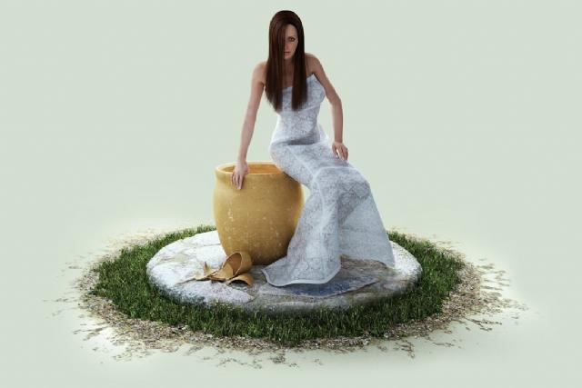 超逼真3D美女藝術(shù)圖欣賞 周末和諧福利奉上