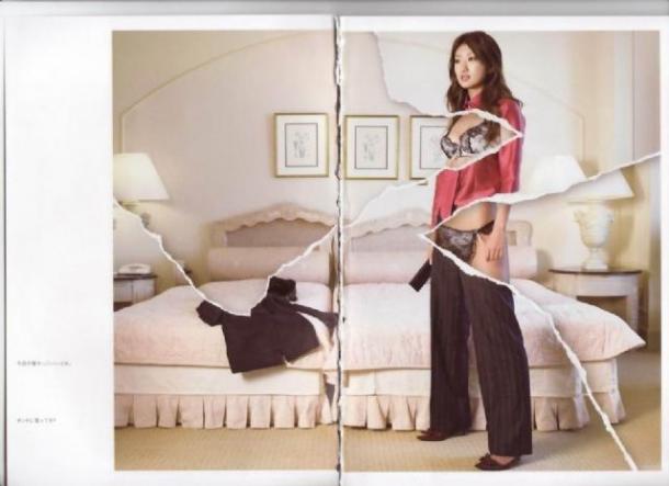 撕美女衣服再掀热潮 日本杂志卖肉欢乐多！