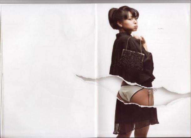 撕美女衣服再掀热潮 日本杂志卖肉欢乐多！