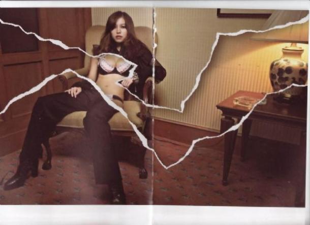 撕美女衣服再掀热潮 日本杂志卖肉欢乐多！