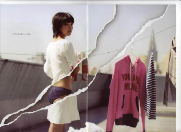 撕美女衣服再掀热潮 日本杂志卖肉欢乐多！