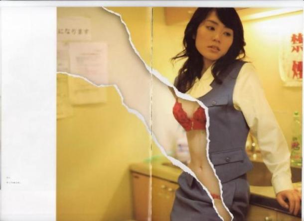 撕美女衣服再掀热潮 日本杂志卖肉欢乐多！