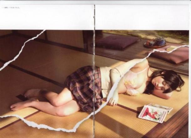 撕美女衣服再掀热潮 日本杂志卖肉欢乐多！