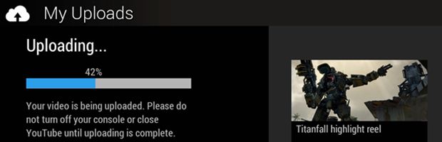 Xbox One视频分享功能升级 一键上传YouTube