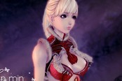 剑灵美图 剑灵性感龙女拳师甜美红色主题