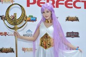 CJ2015完美展台绝美雅典娜COSER  艳压群芳