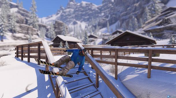 《极限滑雪》PS4新预告 10月25日正式登陆PS4